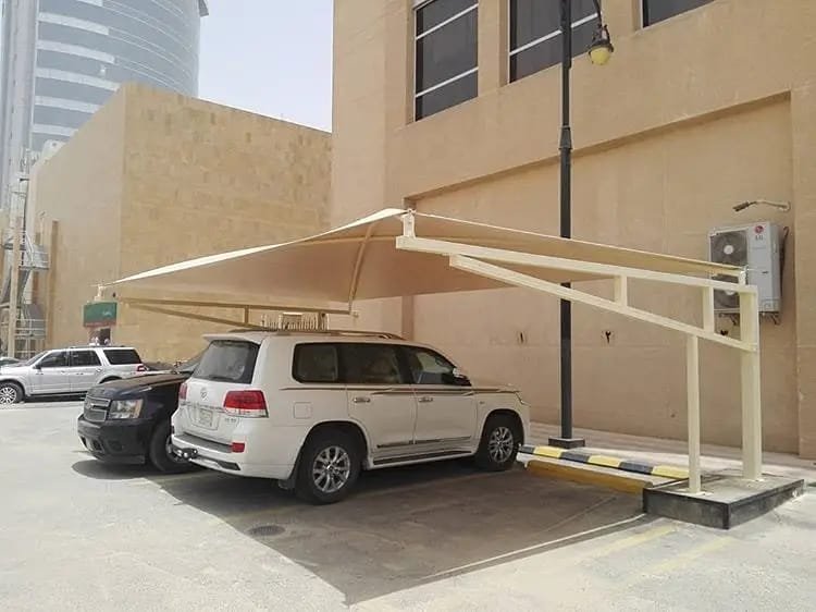 مظلات سيارات في مكة بتصميم أنيق وعصري